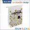China supplier new design food grade popcorn paper bag microwave kraft paper bag
