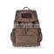 soft army green canvas for teens school drawstring closure fashion backpack bag with laptop computer compartment