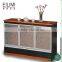 Customized Pvc Edge Pre-assemble Structure Wood Sideboard Buffet