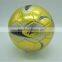 Metallic leather size 4 soccer ball