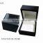Black color wooden box for earring , earring package wood box,storage wood box