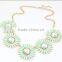 Fashion Multicolor Flower Vintage Choker Collar Pendant Statement Necklace Women Fashion Necklaces for Women 2014