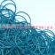 Elegant soft popular BLUE colored rubber bands