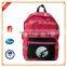 Hot sale simple new design printing school bag backpack
