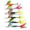 18CM 77g hard fishing spinner bait artificial blades for metal bass fishing lure spoon dressed treble hooks