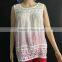 Summer Lace Tank Top Women Lace Vest Girl's Sleeveless Garment Girl's Tank Top Lace Sleeveless Tops