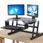 Hot selling height adjustable modern office standing desk sit stand desk