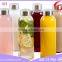Sparkling custom glass water bottle