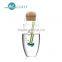 juice glass bottle 200ml with lid with cover N6454