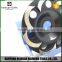 5" Flower type diamond grinding wheel