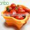 Star Shape Bowl Fruit Bowl Collapsible Silicone Bowl