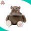 Wholesale cute mini customized stuffed plush hippo toy