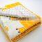 MOQ 50pcs hot sell unisex customized crib comfortable filling blanket