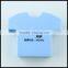Plastic case 80 pcs letter shaped memo pad with pen hole and logo printing