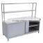 Factory custom 304 stainless steel commerial kitchen work bench