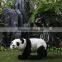 big size handmade kid ride on panda toy
