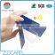 RFID blocking Case soft pvc Anti Thief credit card sleeve