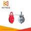H418 snatch block with hook , painted blue H418 block