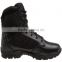 Mens Black Genuine Leather Combate boots