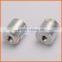 China fastener cnc machine parts black anode