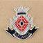 Fashion mixed embroidered badge applique patch for women clothing