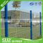 powder coated welded 3d curved wire mesh fence / low carbon steel welded wire mesh fence / welded wire fence with folds