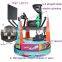 Fashionable design three screen 9D VR free Car Racing Games Simulator
