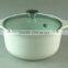 Cream ceramic soup tureen with glass cover/lid in stocklot for home use