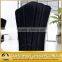 fancy black velvet dining chair for hotel