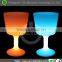 Plastic LED colorful wine/beer container big beer cup