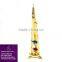 24K Gold Plated Dubai Tower Stand with Crystals from swarovski