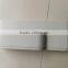 High glossy white plastic equipment cover