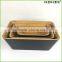 Bamboo daily use kitchen storage box Homex BSCI/Factory