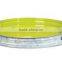 Round Galvanized Zinc Metal Serving Tray/ Party Tray