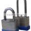 50mm/60mm Keyed different or keyed alike Solid Aluminium Laminated Padlock with hardened chrome-plated steel shackle