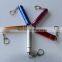 Promotional gift , Mini size retracted LED light torch with key chain