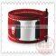Fancy QR Code Engraved Promotional Rubber Band Weaving Bracelet