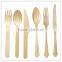 Striped Disposable Wooden Utensils Disposable Wooden Cutlery