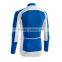 Cheap Mens Comfortable Breathable Long Sleeve Cycling Jersey With Rear Pockets