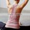100% polyester Dry Fit Custom Logo printed cheap Sexy yoga tank tops