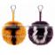 CX-R-38 Highly Genuine Fox Fur Ball Keychain Trinket Alphanumeric Bags Accessories Key Chain