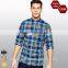 2016 Latest Design Plus Size Check Mens Designer Shirts