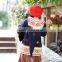 ladies funny christmas jumper with long hat