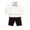 Latest design baby suit for wedding fashion shirt/pants/vest 3 pieces