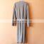 Luxury 5 star hotel absorbent cotton cut velvet plain dyed bathrobe