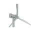 Diecast Zinc Alloy Small Metal Windmill for Office Decoration