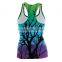 Halloween new digital print vest female zombie bride pattern vest