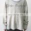 Men's Pullover Homme Oversized Kanye Sweater Wide Round Neck