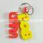 Alibaba China factory price New products cute custom eva foam keyring