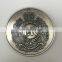 zinc alloy die casting custom medal antique silver/antique nickel sports coin